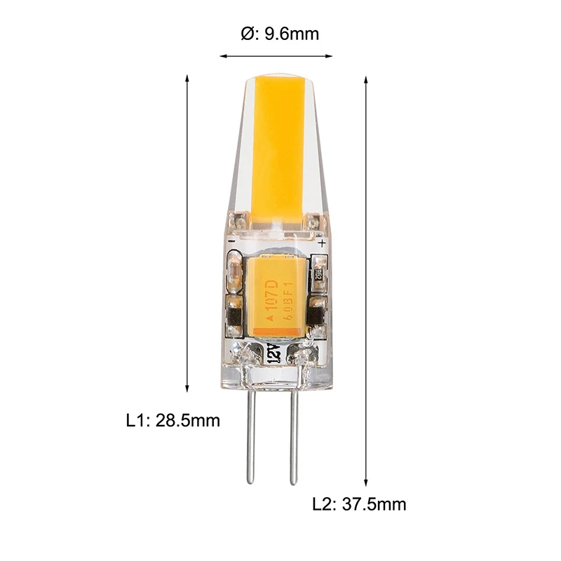 LED G4 COB 3W Light Bulb AC DC 12V 220V Lamp Replace Halogen Spotlight Ampoule Decoration Home Lighting | Освещение