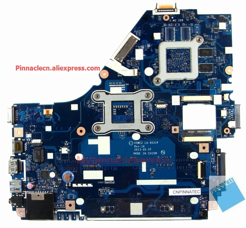 Материнская плата NBMFP1100B I5 4200U для Acer E1 572G Bell TE69 Travelmate P255 V5 561GPackard|Материнские платы