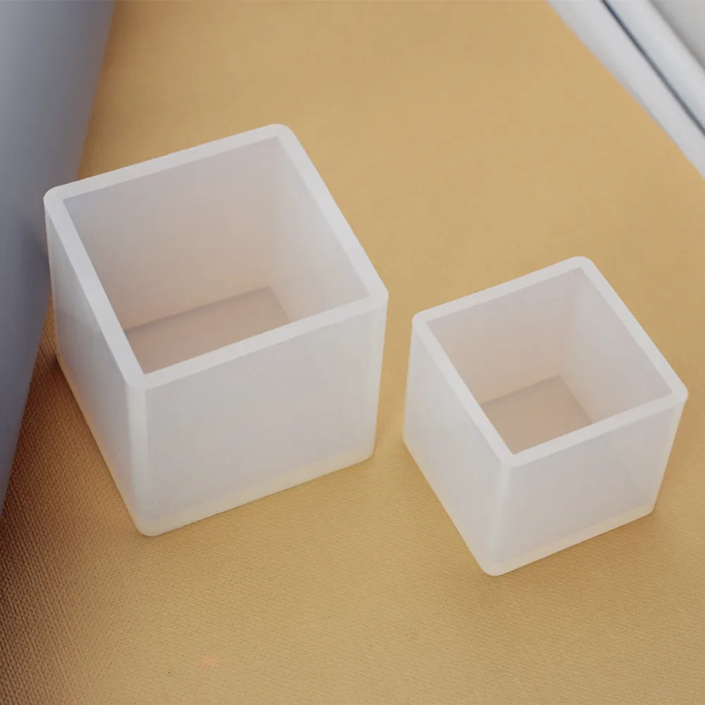 Силиконовые формы 50 мм 65 Кубические Подвески из смолы ручной работы DIY эпоксидная