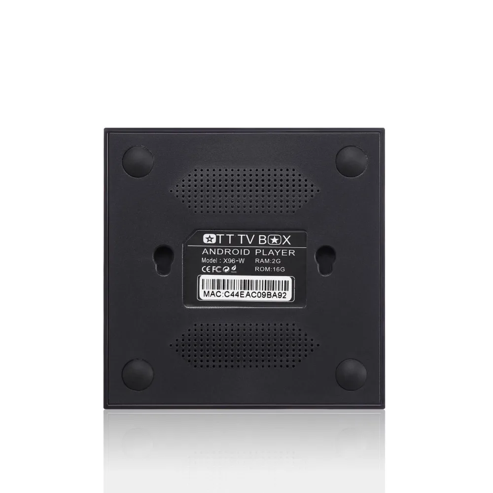 X96W Smart Android tv Box 7 1. Mini BT ТВ Amlogic S905W Процессор 1G/8G 2G/16G Поддержка 2 4 ГГц Wi Fi HD 4k H.265 PK