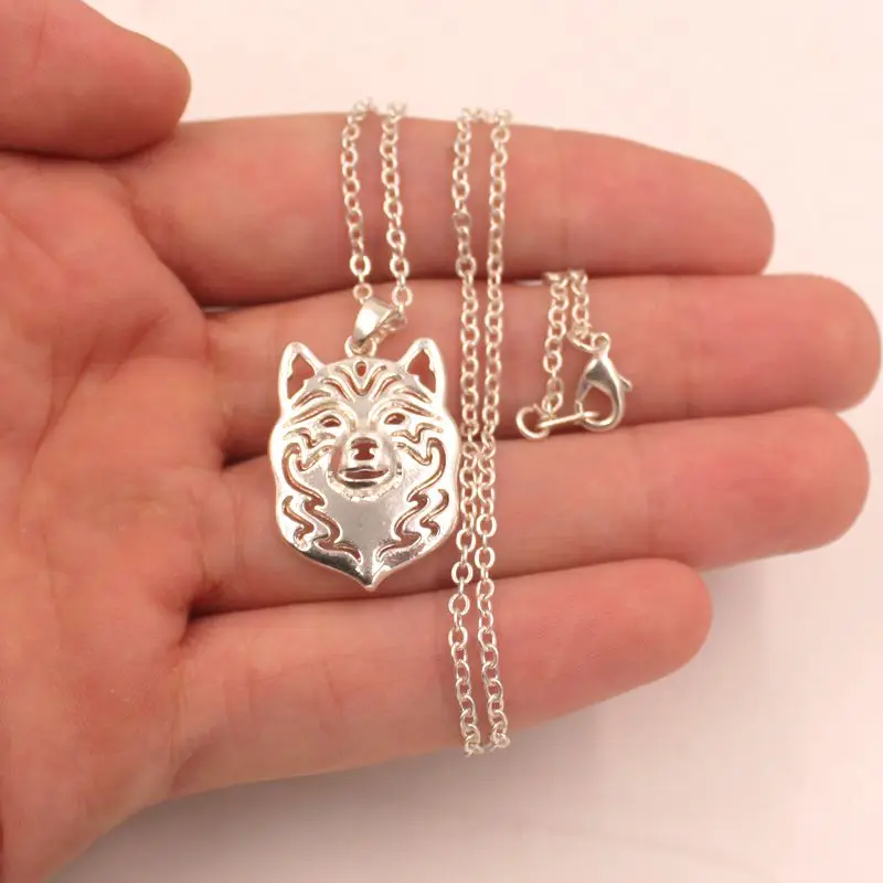 Наборы украшений в форме животных для собак Сиба-ину mdog ожерелье серьги-капельки