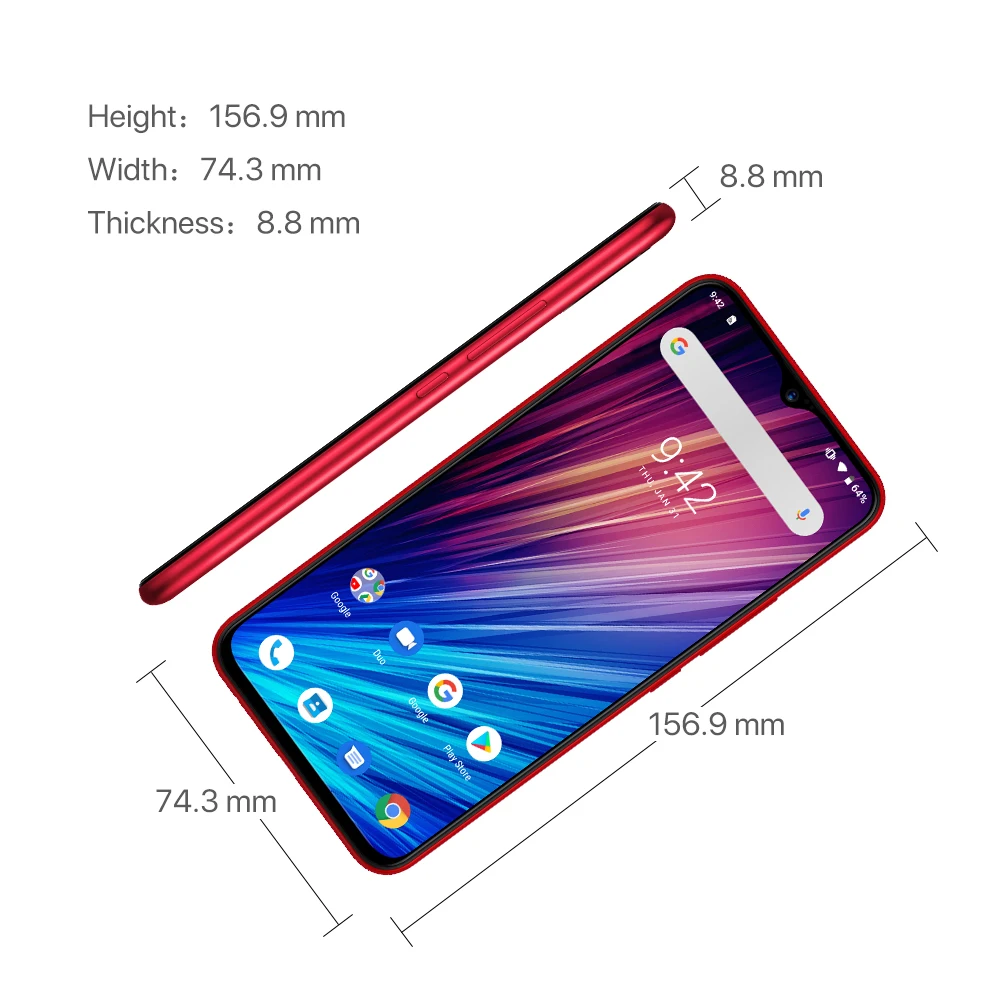 UMIDIGI F1 Play 6GB 64GB Android 9.0 Moblile Phone 48MP Camera 5150mAh 6.3&quotFHD+ Helio P60 Global Version Smartphone Dual 4G | Мобильные