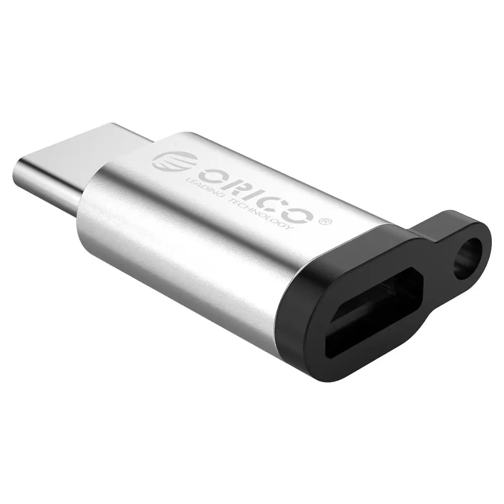 Адаптер ORICO OTG Micro USB к Type C адаптер переходник для зарядки iphone передача данных
