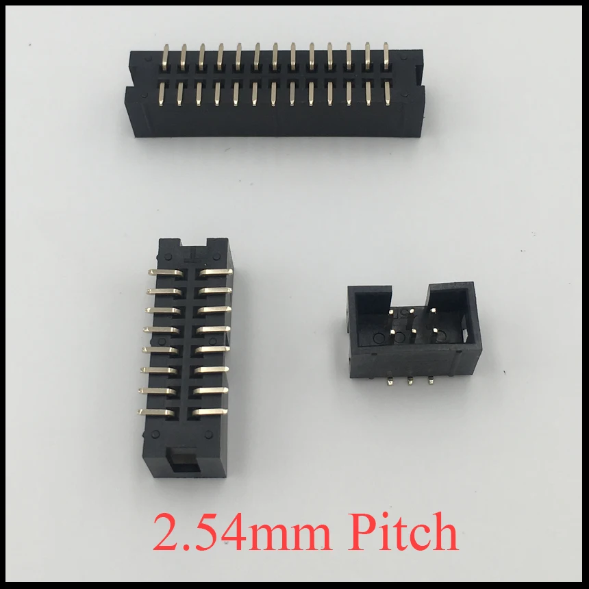 Двухрядный соединитель DC3 6 P 8P 10P 12P 14P 16 8 10 12 14 Pin 2 54 мм с шагом помещения SMD SMT JTAG ISP