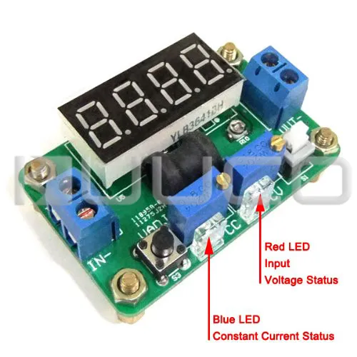 20W Power Supply Module/Adapter DC 4.5~24V to 0.93V~20V 2A Adjustable Regulator 5V 12V Converter/Driver + Digital Meter | Обустройство