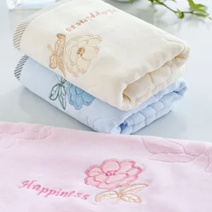 Полотенце хлопковое для уборки лица, рук и волос, 34 х75 см