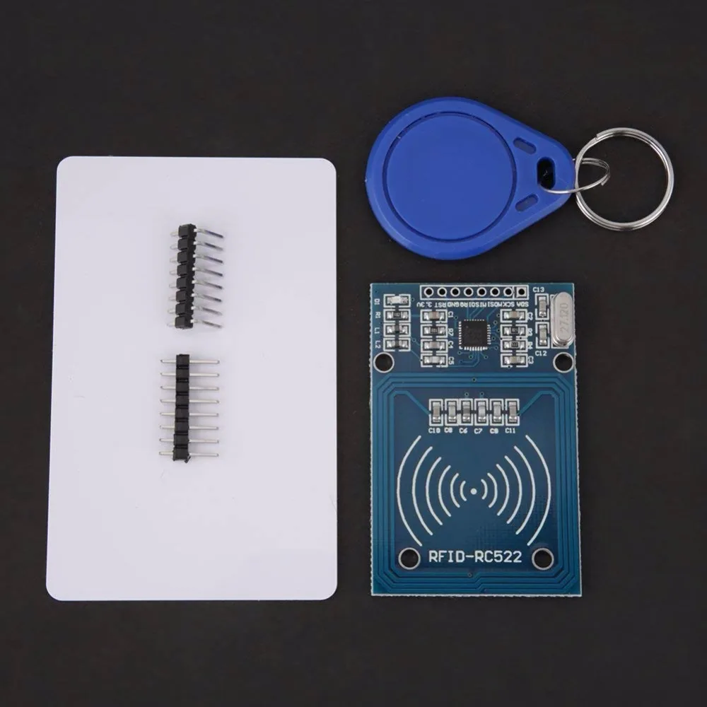 MFRC-522 RC522 RFID RF IC считыватель карт сенсор Индуктивный модуль + S50 белая карта ключ