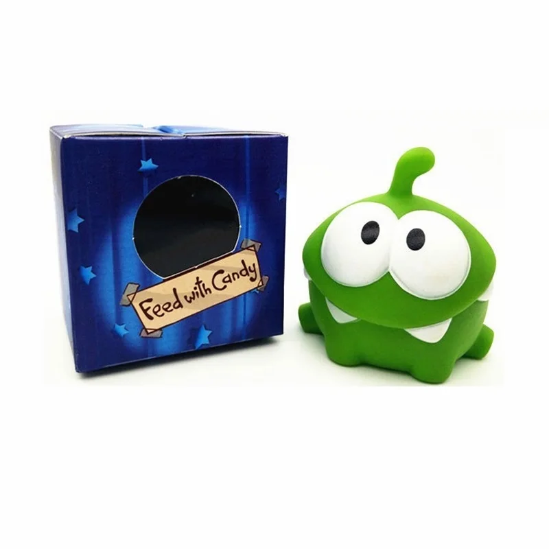 Случайный 1 шт. Режьте веревку OM NOM конфеты гуляющий монстр игрушка фигурка со