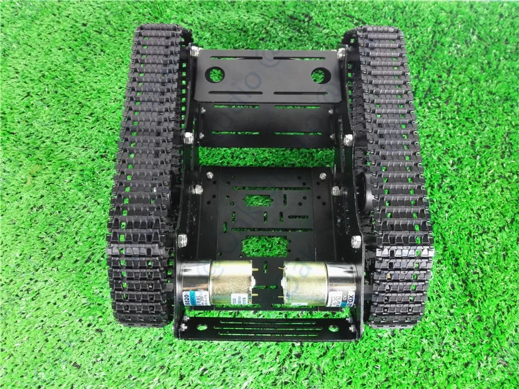 TR300 P шасси автомобиля танка сплав рама пластиковое колесо для Робот образования
