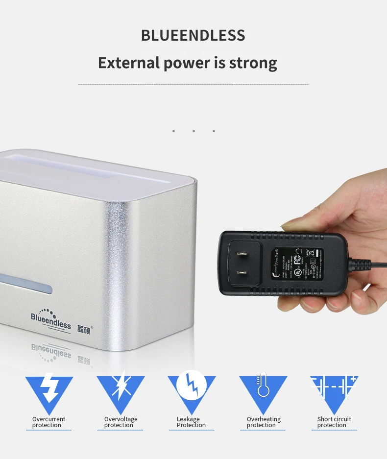 Высокоскоростной чехол hd externo sata для usb 3,0 чехол hd 3,5 футляр для внешнего жесткого диска hdd док-станция Sata USB 3,0 Алюминий 1 отсек
