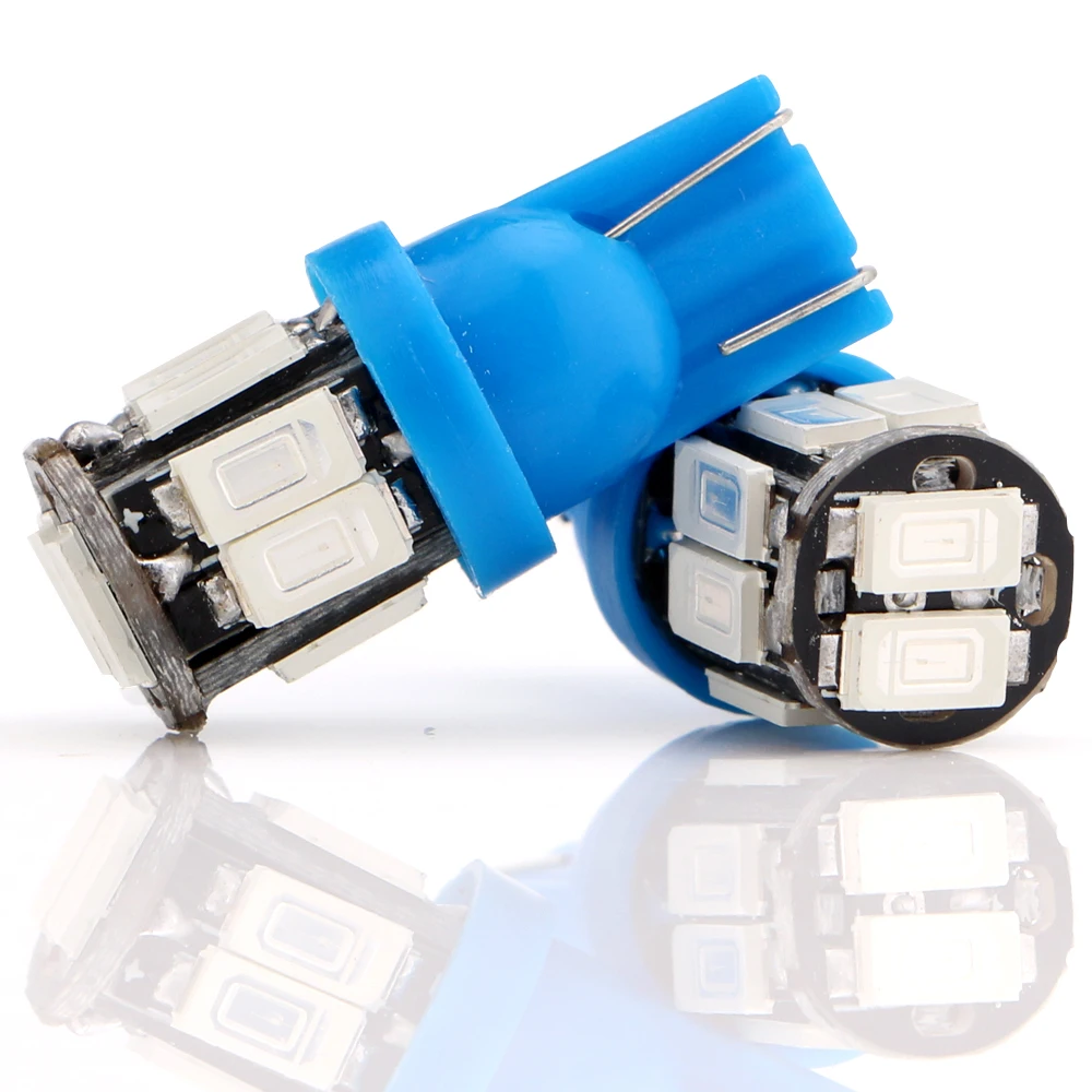 YM E Bright 4 шт. T10 5630 10 SMD 194 168 W5W светильник для чтения 12 В Led Wedth s Белый Синий Красный