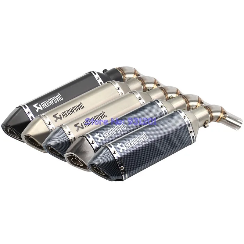 Выхлопная система мотоцикла Mid Link Адаптер трубы с Akrapovic глушитель Escape для Kawasaki Z250SL