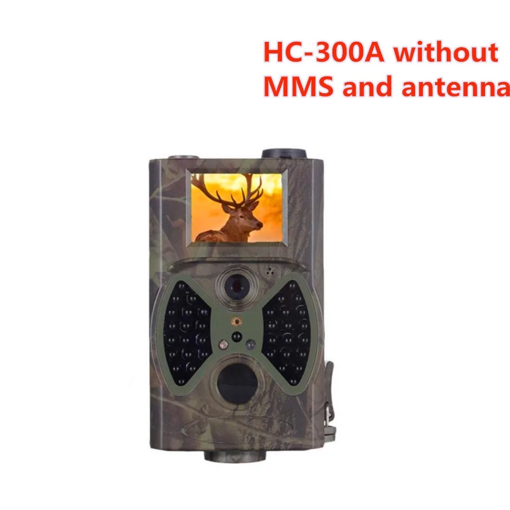 HC300A HC 300M камера для спортивной охоты MMS фото ловушка HD скаутинг инфракрасный открытый охотничий троп видео камера Черный ИК ночного видения камера - Цвет: HC300A