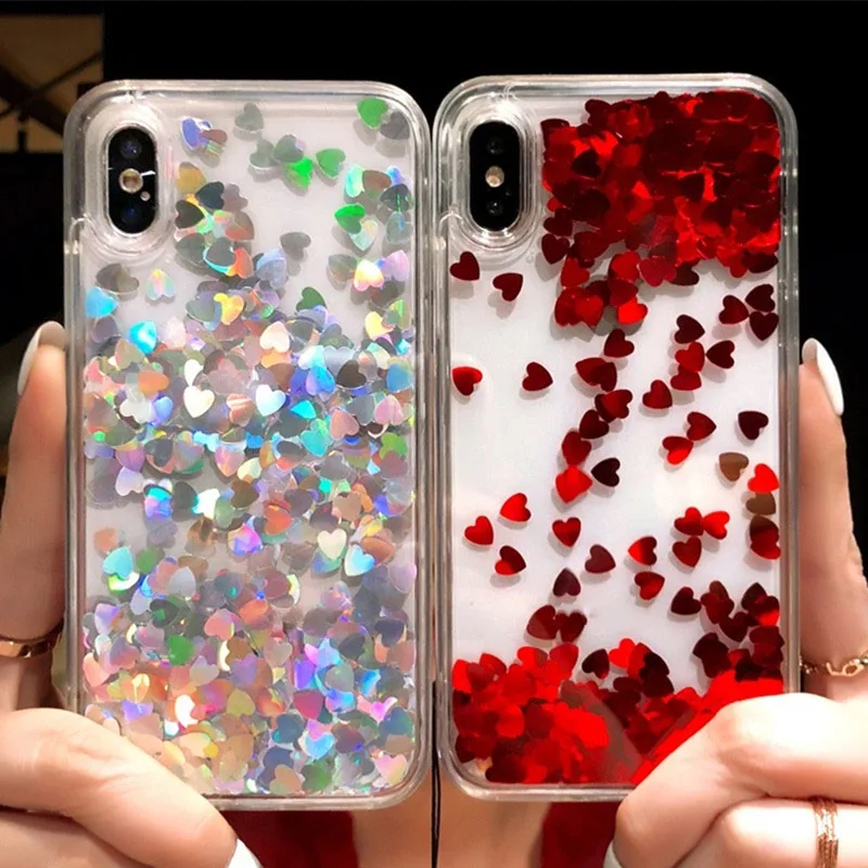 Чехол для iPhone XS max X чехол с динамическим жидким песком Apple 7 6 8 6s plus XR футляр |