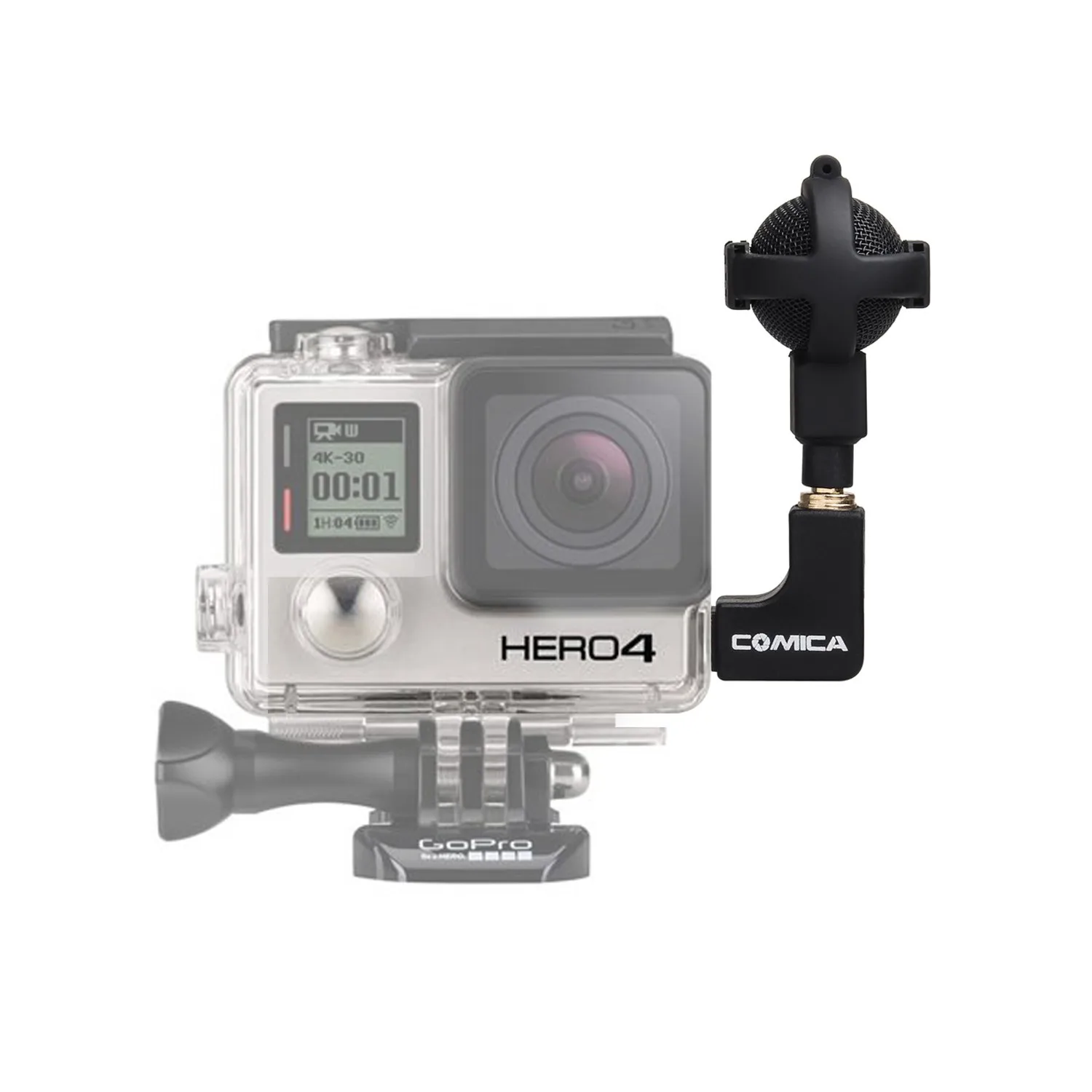 COMICA CVM-VG05 стерео видео микрофон в форме шара для интервью камер GoPro Hero 3 + 4 5 |