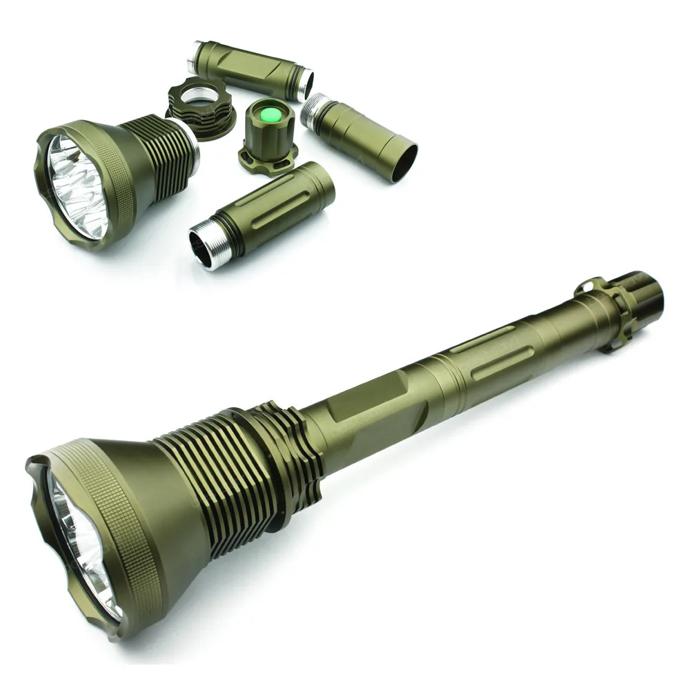 TrustFire AK-90 12*XML-T6 LED Flashlights 13000 Lumen 5-Mode Torch Light For Hunting/Cycling/Climbing/Camping/Night Walking | Лампы и