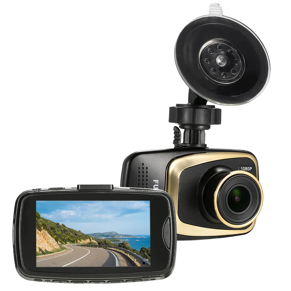 Видеорегистраторы для автомобилей Камера видеорегистратор с разрешением Full HD