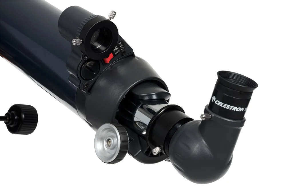 Celestron Профессиональный AstroMaster 90EQ телескоп рефрактор Red Dot искателя CG 3