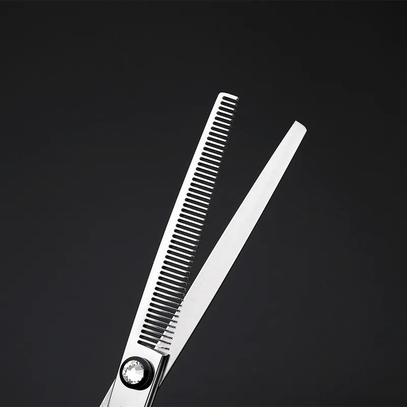 

Freelander 6.5''\7.0" professional Japan 440c Silver Double Tail hairdressing scissors suitable for BARBER or HOME USE