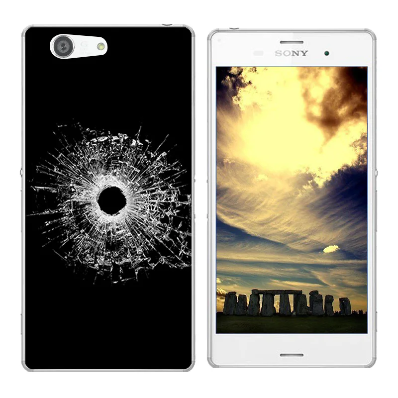 for Sony Xperia Z3 Compact Mini M55W D5803 D5833 Cover Silicone Skateboard Printing Z3Compact/Z3Mini Phone Cases |