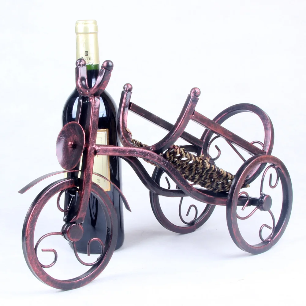 Кованого железа мотоцикл модели винный стол творческий настройки европейские
