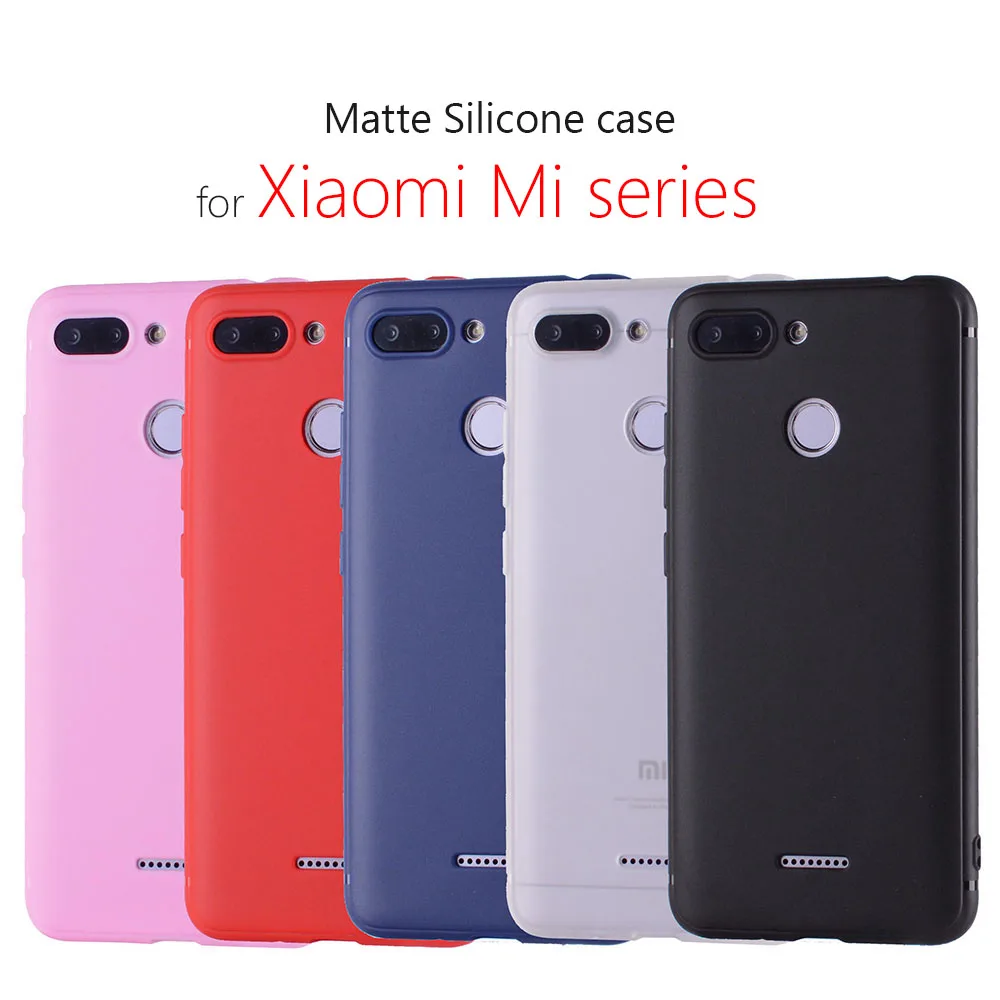 Силиконовый чехол для Xiaomi redmi 6 Чехол мобильный телефон сумки |