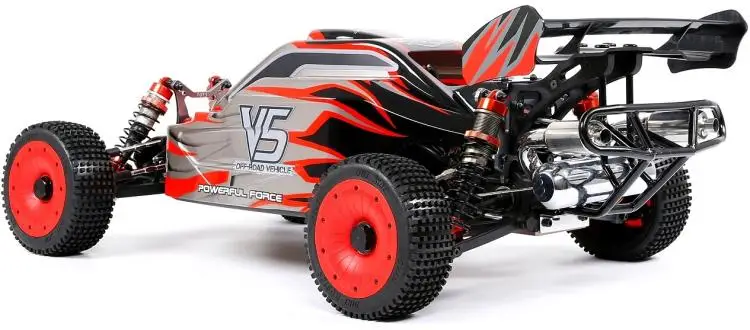 Rovan 4WD V5 внедорожный транспортное средство с дистанционным управлением с 45cc мощный 2-х тактный бензиновый двигатель