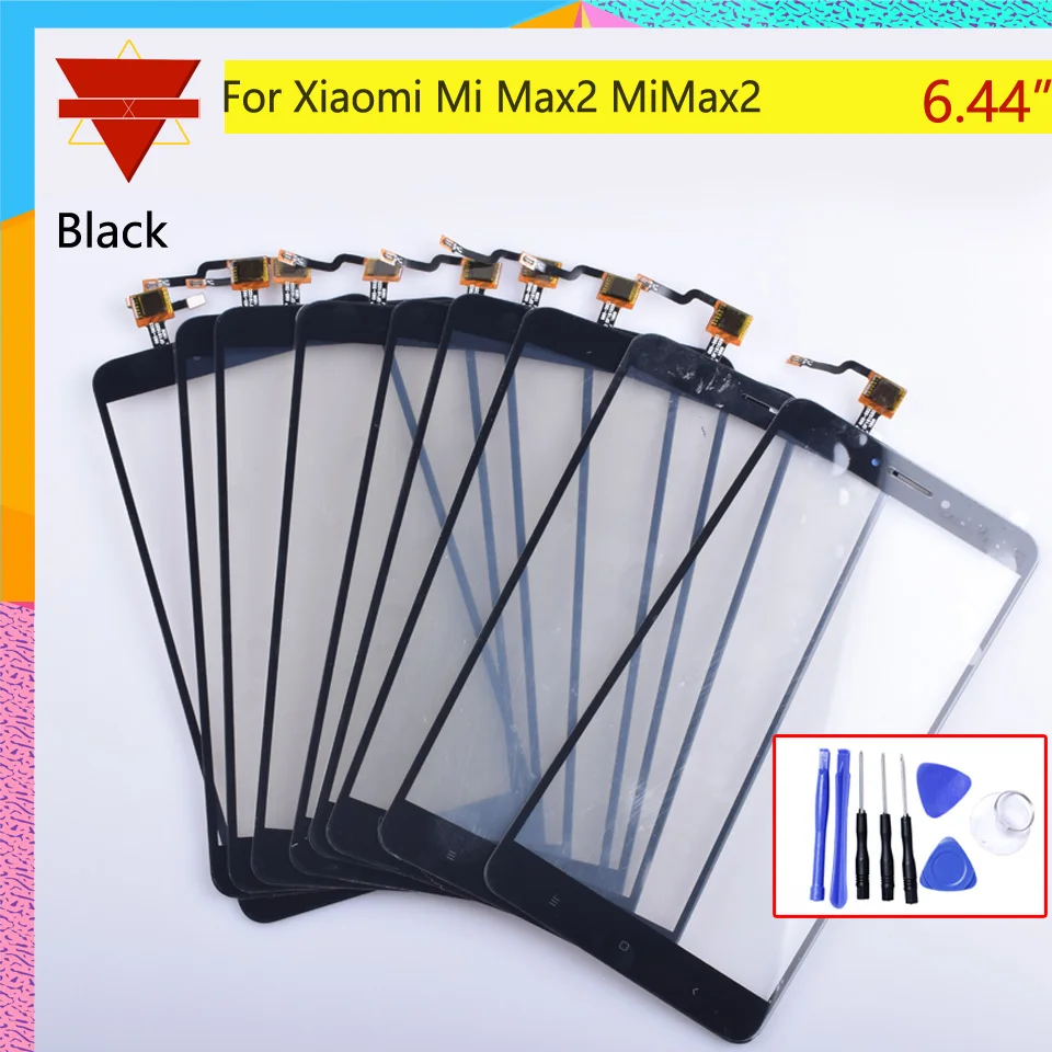 Оригинальный mi Max2 сенсорный экран для Xiaomi ЖК дисплей дигитайзер Переднее внешнее