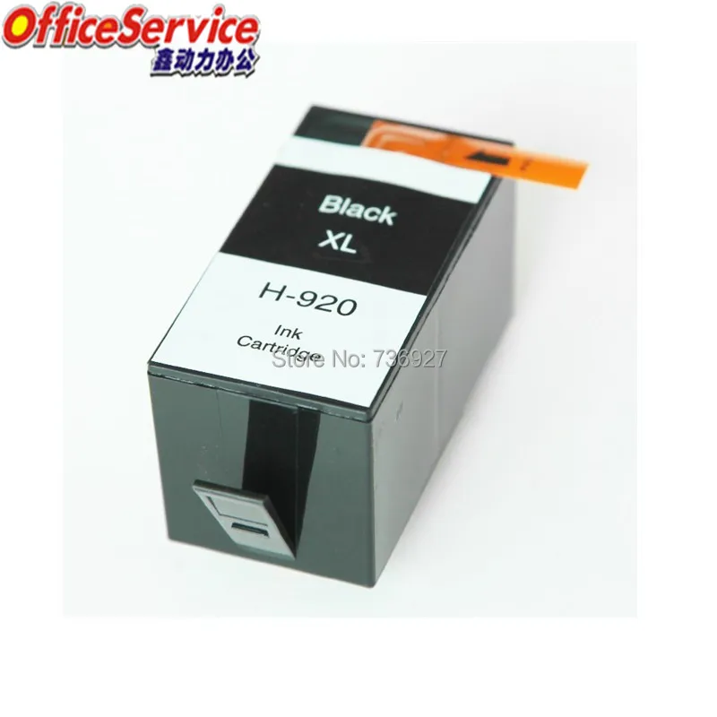 1 черный совместимый чернильный картридж для HP920 HP 920 XL (CD975AE CD975AA) подходит Officejet 6000