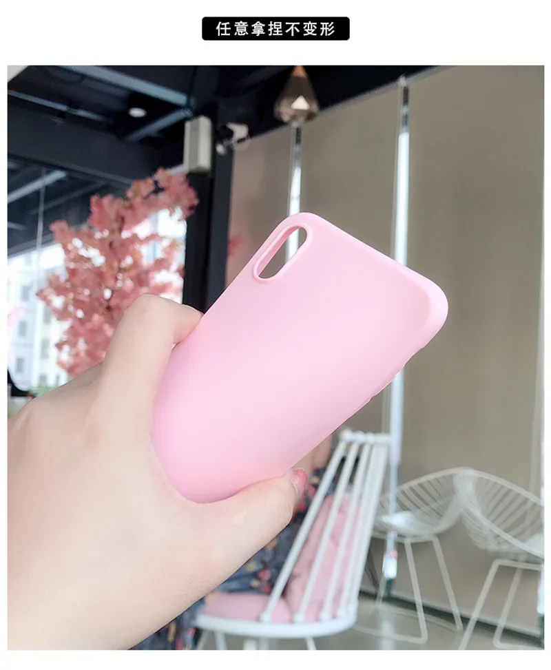 Phone Case For Iphone 6 6s 7 8 Plus X 5 5S Se XS Max XR Cover Iphone6 Iphone5 Iphone7 Iphone8 TPU Silicone Candy | Мобильные