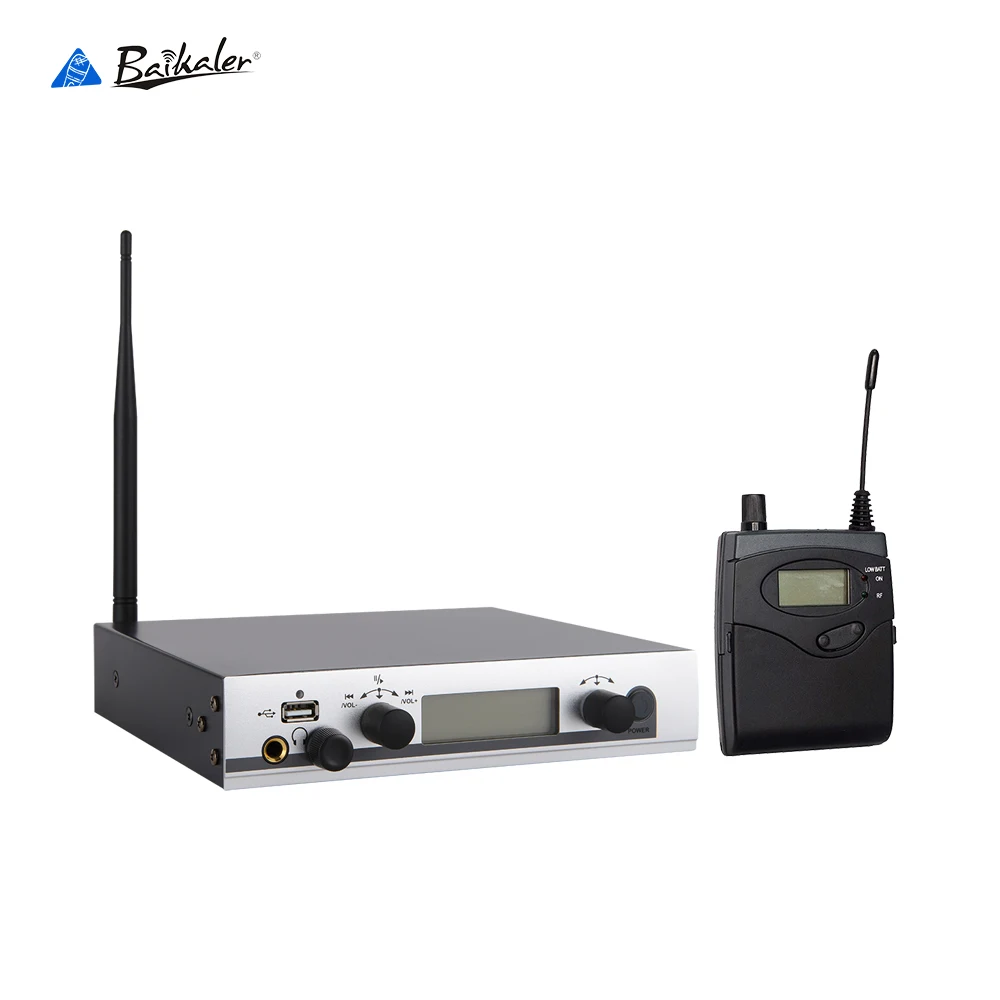 

Wireless In Ear Monitor System UHF Professional Digital Cordless In Ear Monitor Stage In Ear Audio System Earphone Pro Stage