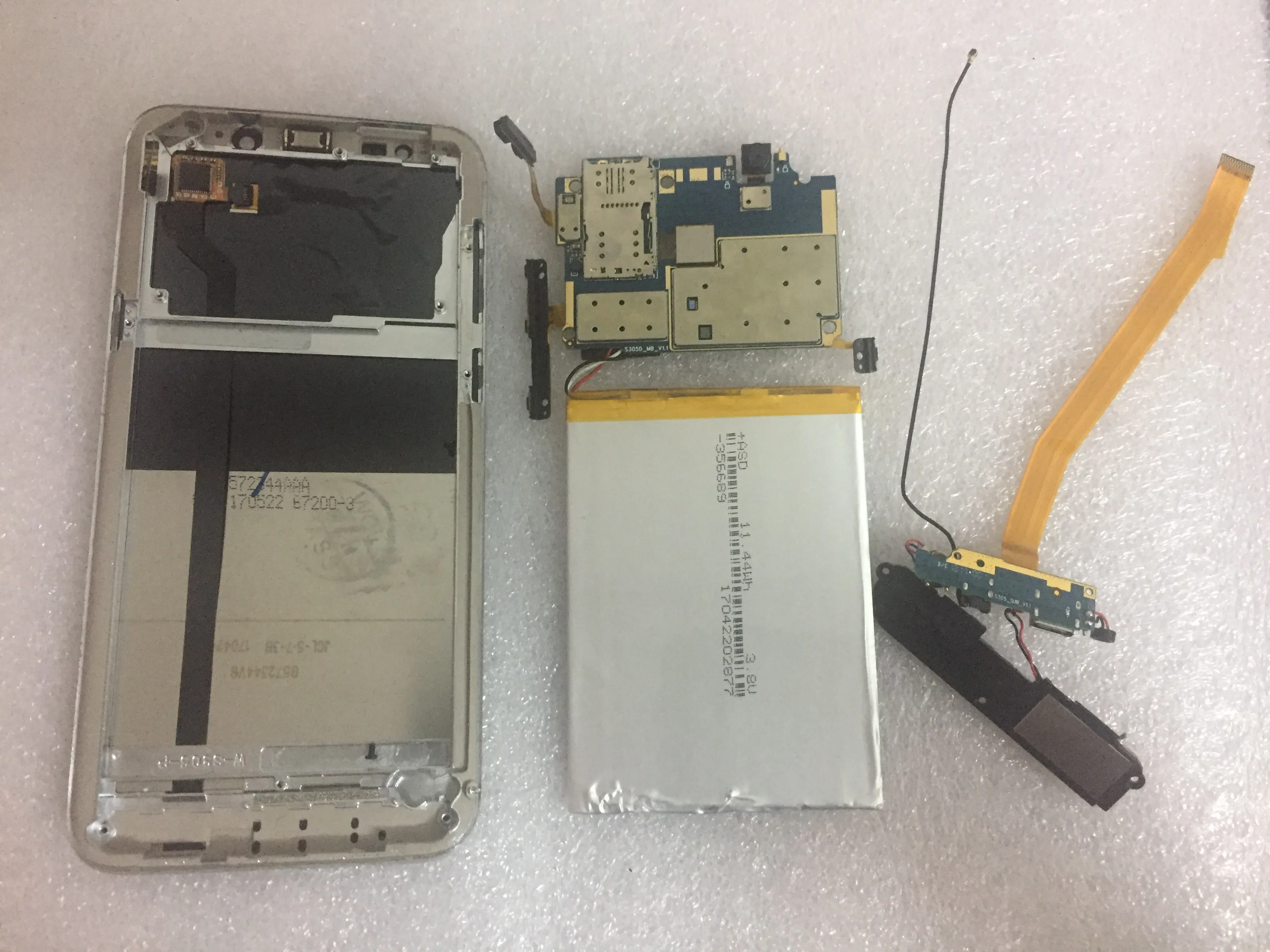 Zhizu сенсорный экран FPC5700-195-00 ЖК-дисплей F572344VA стеклянная батарея 356689 для Китай