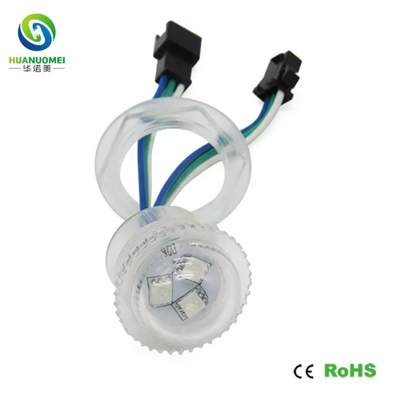 Пиксельный светодиодный модуль s 5050 smd SM16703 26 мм 3 светодиода 12 В|pixel led module|addressable