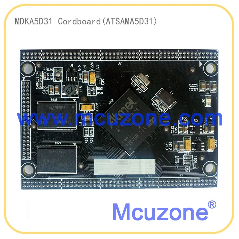 ATSAMA5D31 MDKA5D31-EK комплект разработки 536 МГц Cortex-A5 cpu 256 Мб DDR2 NAND высокоскоростной USB ISI