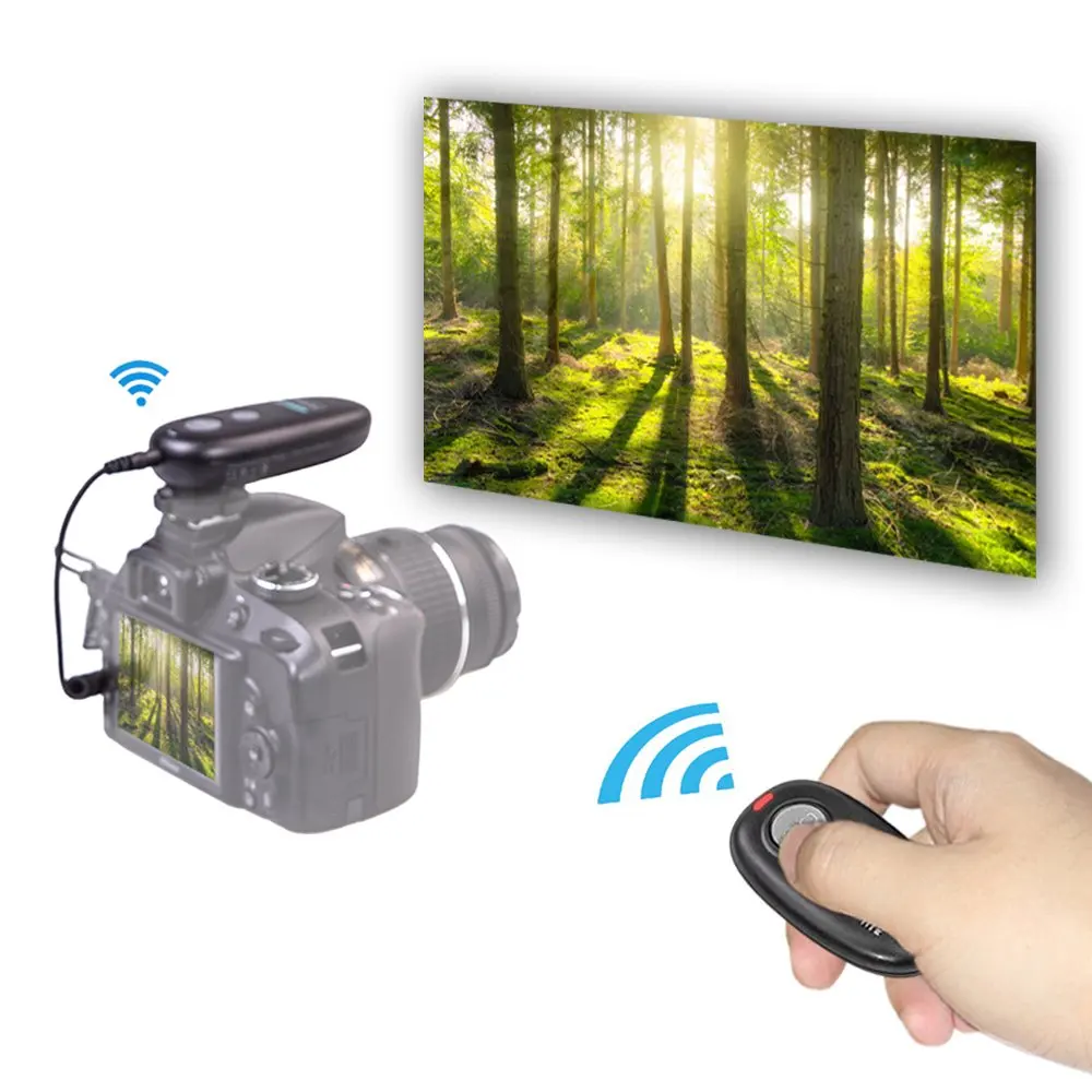 Камера AODELAN с дистанционным спуском затвора для Canon EOS R, 80D, 77D, 70D, 60D, 800D, 760D, 200D, 1500D, 7D Series, 5D Series, T7 T7i