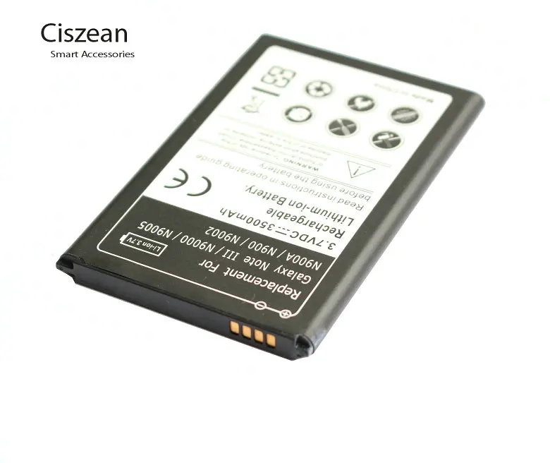 1 сменный аккумулятор 3500 мАч B800BC/BE/BU/BZ для Samsung Note III 3 N9000 N9005 N900A N900 N9002 N9000/W N9006 N9008