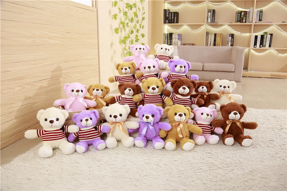 1 шт. 30 см Kawaii плюшевый мишка, мягкая плюшевая кукла, милый медведь, кукла, игрушка, плюшевый мишка, игрушка для детей, подарок на день рождения
