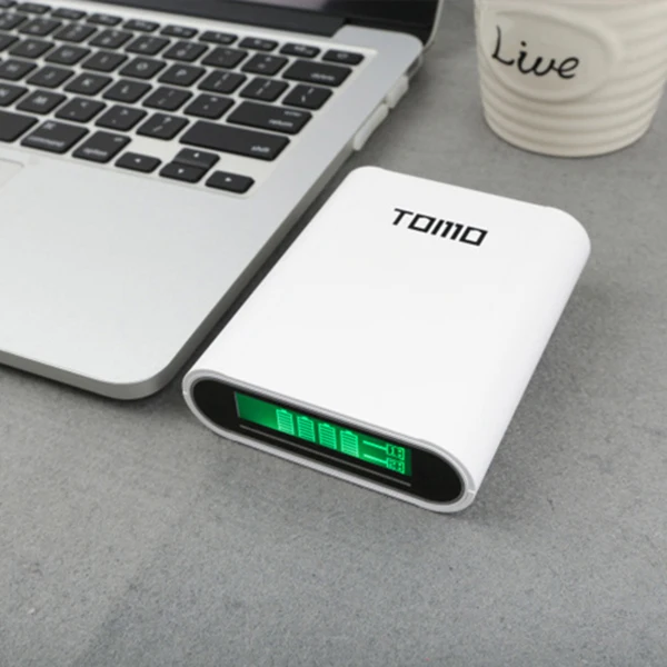 Внешний блок питания TOMO M4 с портом зарядное устройство 2 USB-портами пластиковый