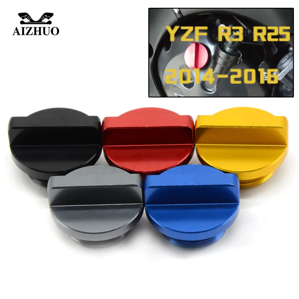 Для YAMAHA YZF R3 R25 мотоциклетные масляные колпачки для масла винты заправки топлива