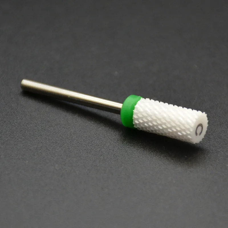 MAOHANG супер 1 шт. грубая белая керамический сверло для ногтей фреза для дизайна ногтей Электрический сверлильный прибор для маникюра, педикюра