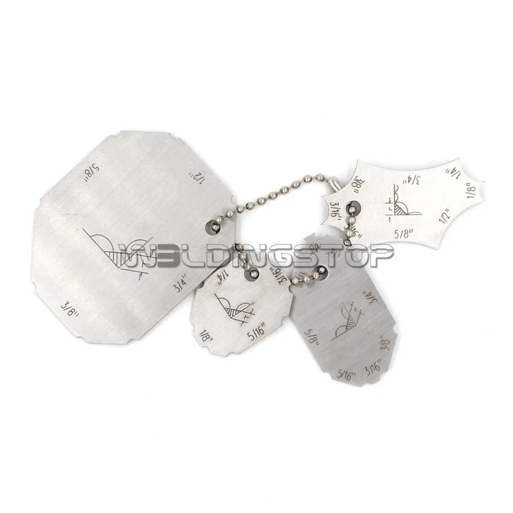 Сварочный манометр Карманный гайковерт 4 шт. набор сварных швов тест ulnar