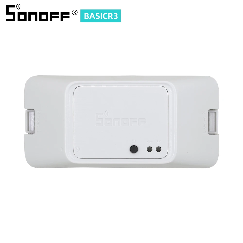 Sonoff Basic R3 беспроводной Wifi переключатель умный дом 10A 100-240 В релейный модуль пульт дистанционного управления работает с Alexa Google Home