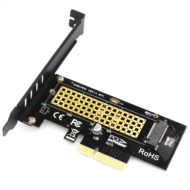 SK4 M.2 NVMe SSD NGFF к PCIE X4 адаптер M ключ интерфейс карты Suppor PCI Express 3 0x4 2230 2280 Размер m.2