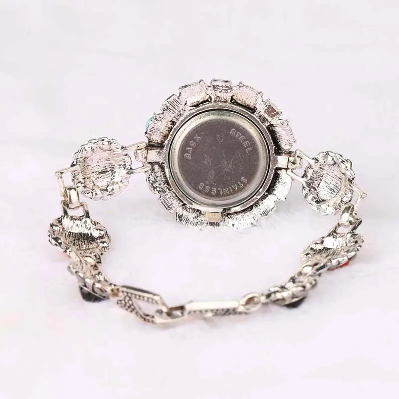 Золотой Круглый браслет из смолы Индии со стразами наручные женские ювелирные