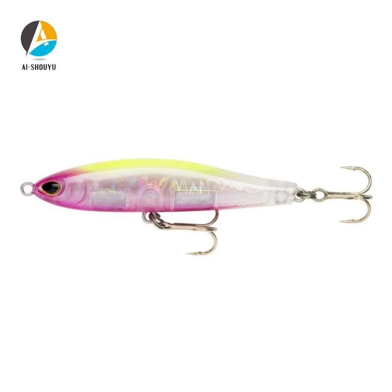AI SHOUYU 1 шт. новые карандаш приманки 8 см 18 г жесткая Приманка Minnow ледовой рыбы