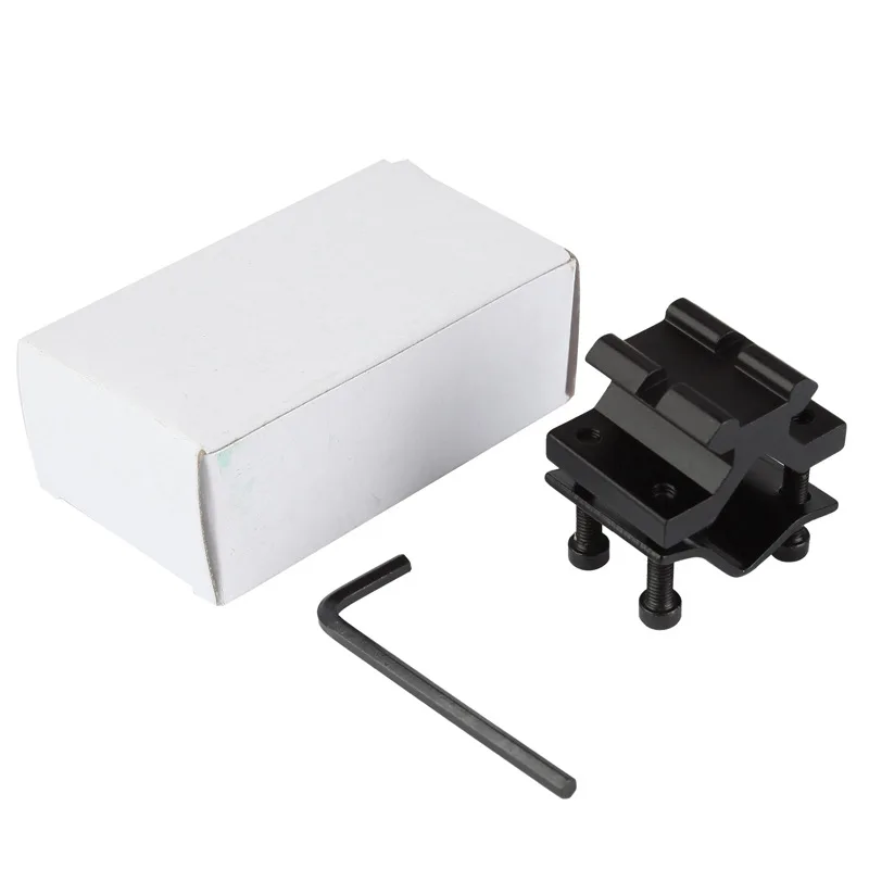Tactical Hunting Rifle Butterfly Barrel Clamp Accessory Weaver Scope Mount 20mm Airsoft Gun Picatinny Rail Base | Спорт и