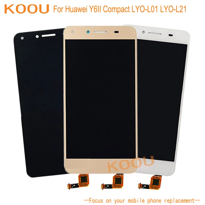 Для Huawei Y6II Compact LYO L01 L21 ЖК дисплей + сенсорный экран Dightizer сборка Замена для
