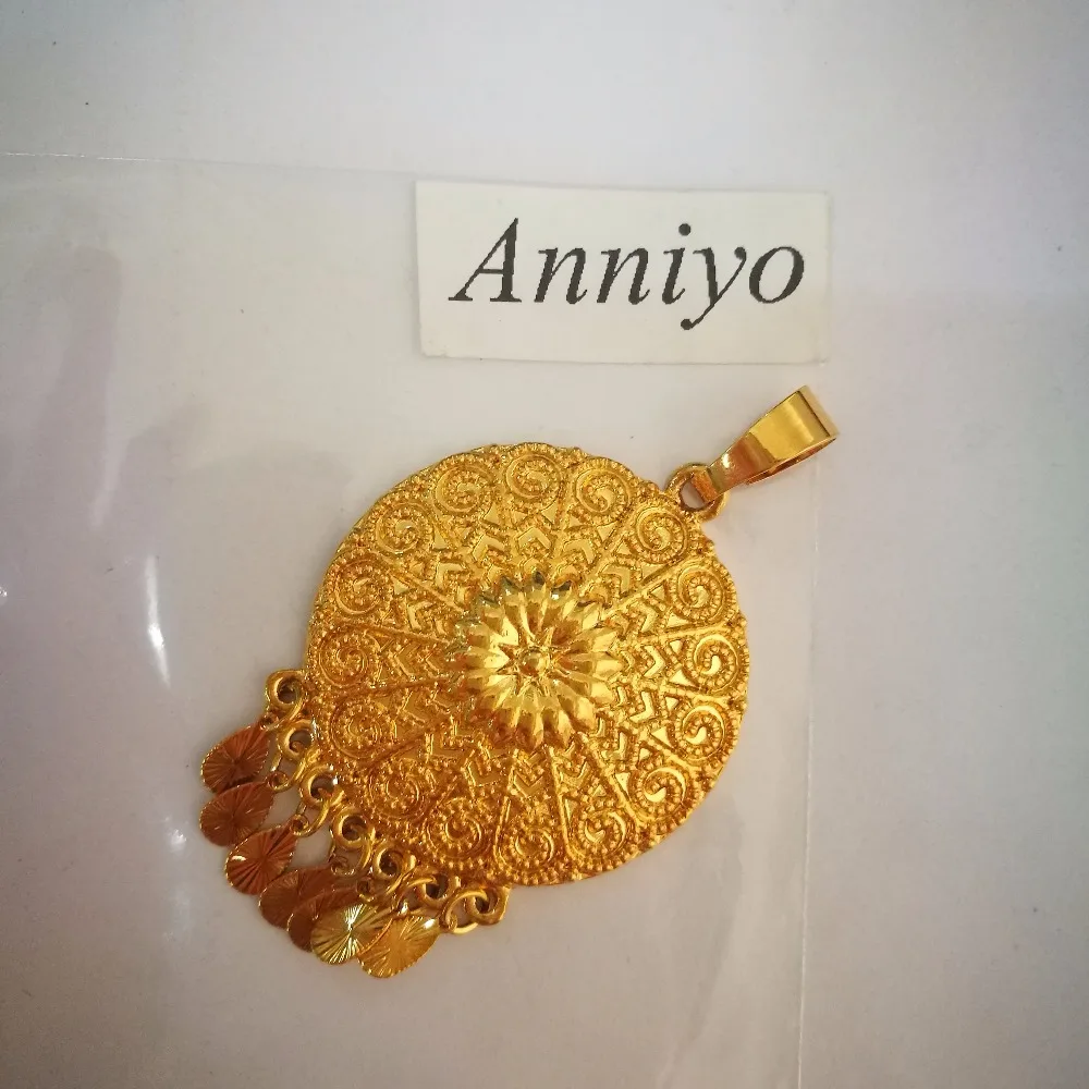 Anniyo Африканский кулон и ожерелья для женщин арабские подарки Нигерия/Бразилия/Куба/эфиопские ювелирные изделия#026106