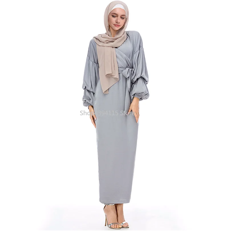 Vestidos кафтан арабский абайя Дубай ислам Турция длинное мусульманское платье