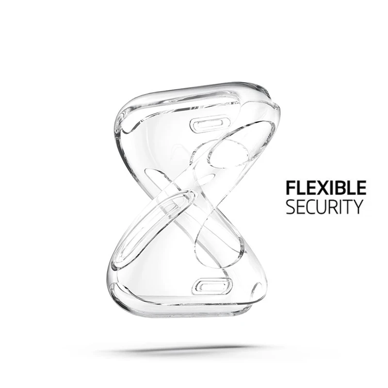 Силиконовые умные часы крышка Экран Защитный чехол для Apple Watch серии 4 44/40 мм